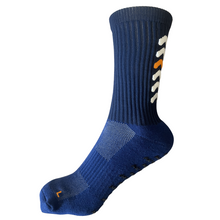 Load image into Gallery viewer, CUSTOMISED MITICO GRIP SOCK - NAVY BLUE