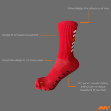 Load image into Gallery viewer, MITICO GRIP SOCK - RED
