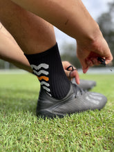 Load image into Gallery viewer, CUSTOMISED MITICO GRIP SOCK - CLASSIC BLACK